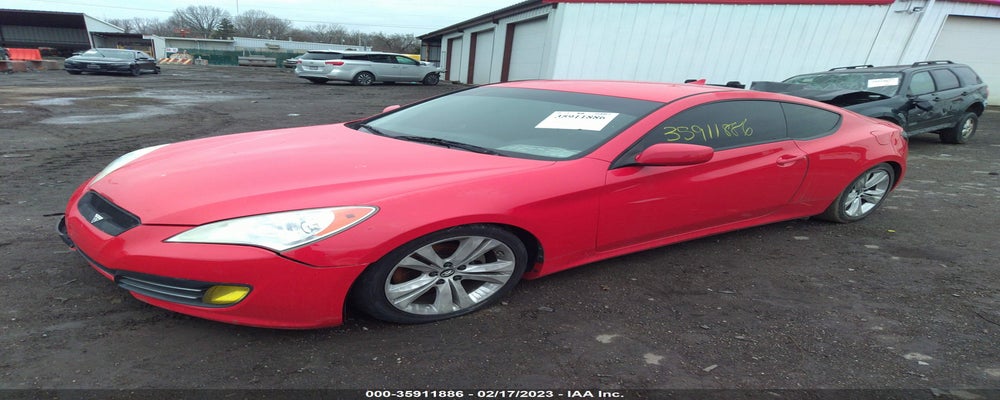 KMHHT6KD9AU037261 2010 HYUNDAI GENESIS COUPE photo no. 2