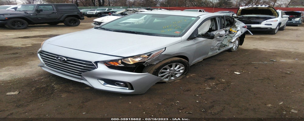 3KPC24A64ME134296 2021 HYUNDAI ACCENT photo no. 2