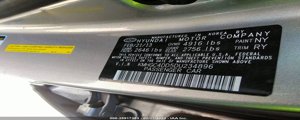 KMHGC4DD5DU234896 2013 HYUNDAI GENESIS photo no. 9