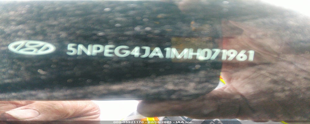 5NPEG4JA1MH071961 2021 HYUNDAI SONATA photo no. 9