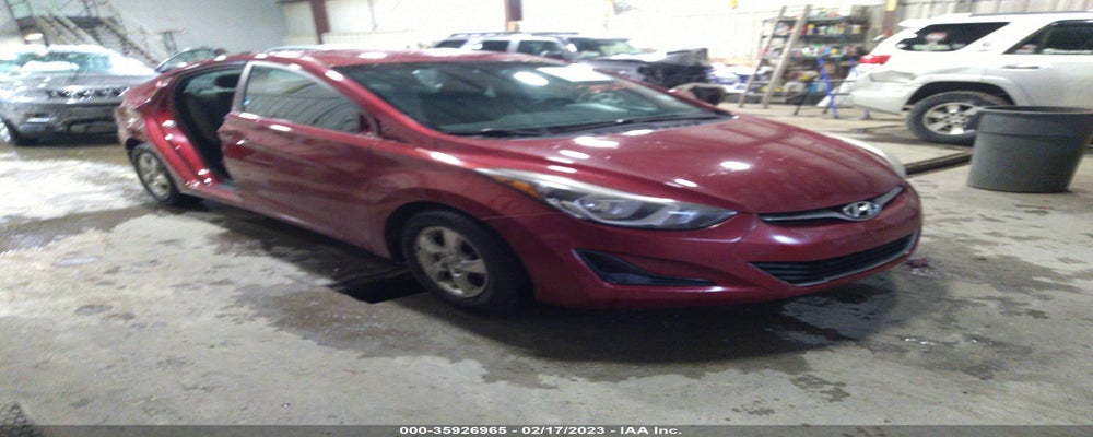 5NPDH4AEXEH481624 2014 HYUNDAI ELANTRA photo no. 1