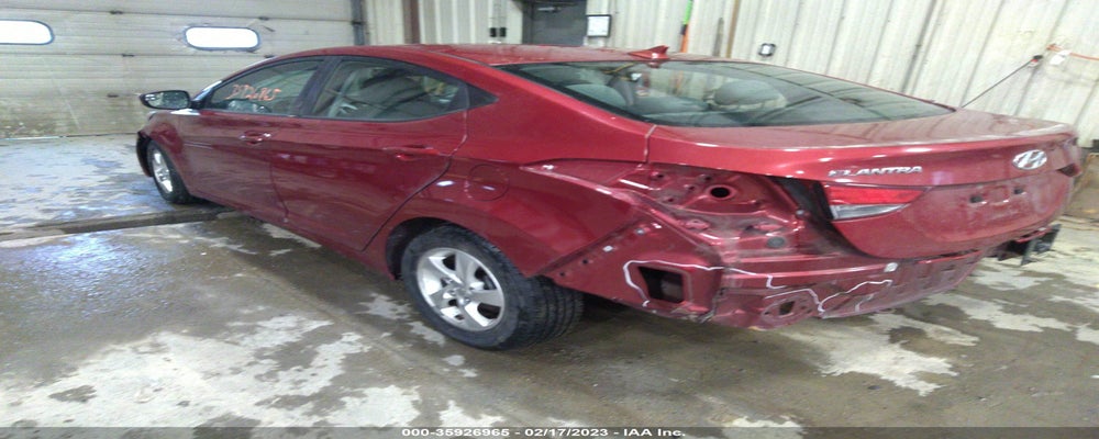 5NPDH4AEXEH481624 2014 HYUNDAI ELANTRA photo no. 3