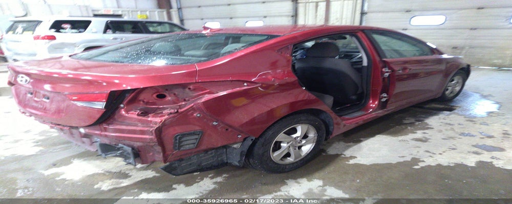 5NPDH4AEXEH481624 2014 HYUNDAI ELANTRA photo no. 4