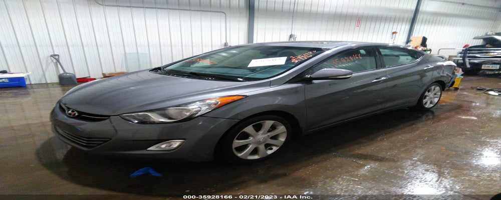 5NPDH4AE2CH125147 2012 HYUNDAI ELANTRA photo no. 2