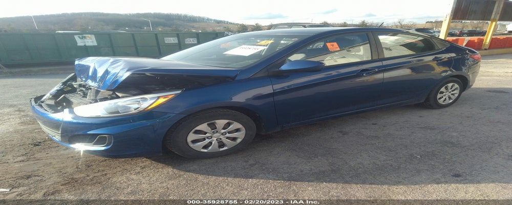 KMHCT4AEXFU916025 2015 HYUNDAI ACCENT photo no. 2