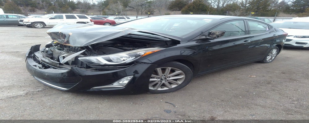 5NPDH4AE5EH539543 2014 HYUNDAI ELANTRA photo no. 2