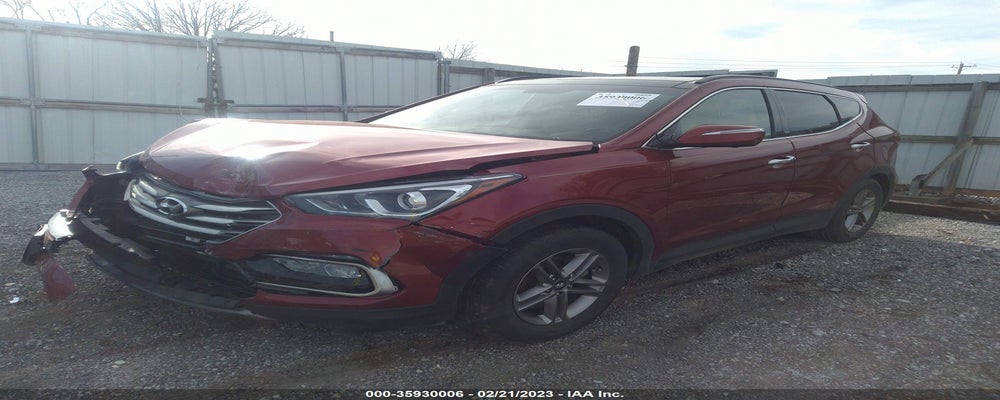 5XYZU3LB7JG535672 2018 HYUNDAI SANTA FE SPORT photo no. 2