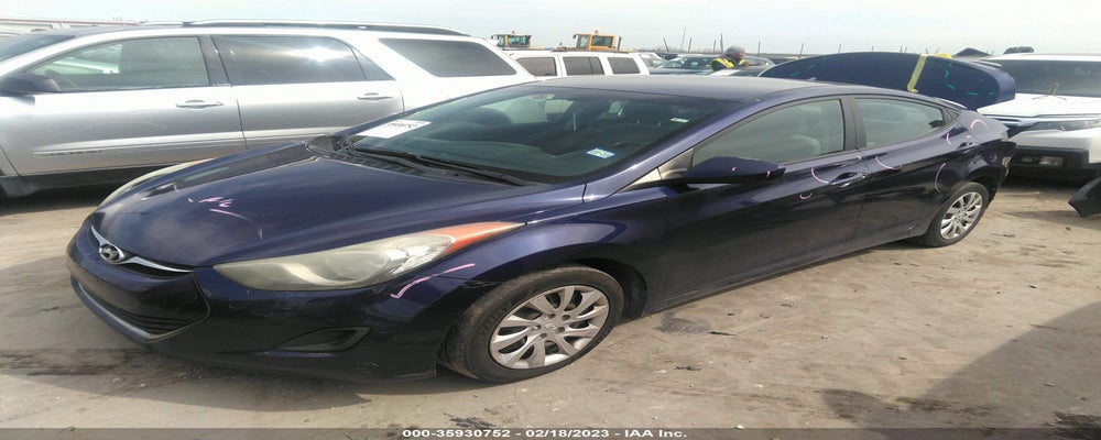 5NPDH4AE5BH025221 2011 HYUNDAI ELANTRA photo no. 2