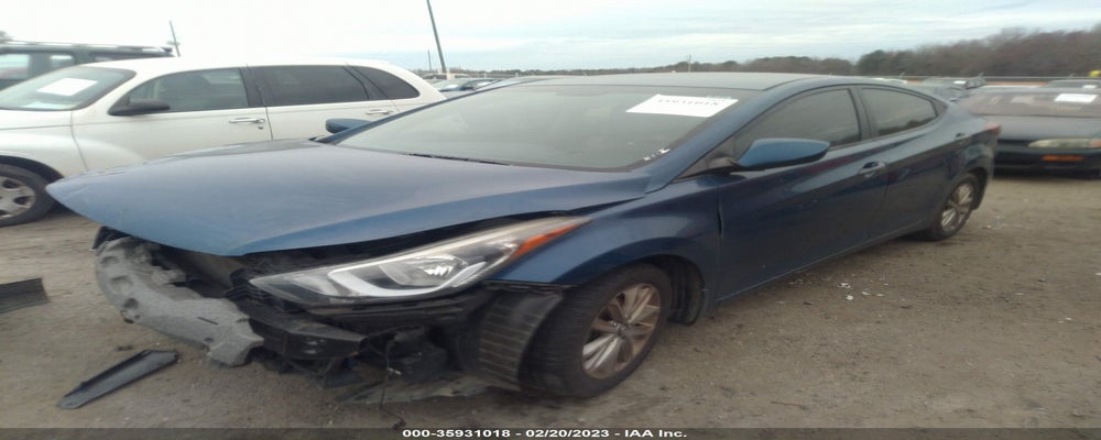 KMHDH4AE7GU556963 2016 HYUNDAI ELANTRA photo no. 2