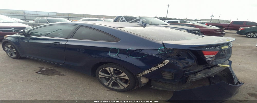 KMHDH6AE6DU006872 2013 HYUNDAI ELANTRA COUPE photo no. 3