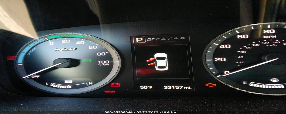 KMHE34L13GA027458 2016 HYUNDAI SONATA HYBRID photo no. 7