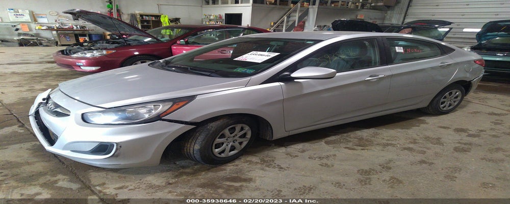 KMHCT4AE1EU637397 2014 HYUNDAI ACCENT photo no. 2
