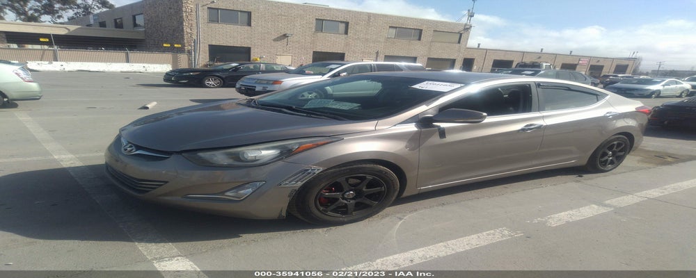 5NPDH4AE3EH461909 2014 HYUNDAI ELANTRA photo no. 2