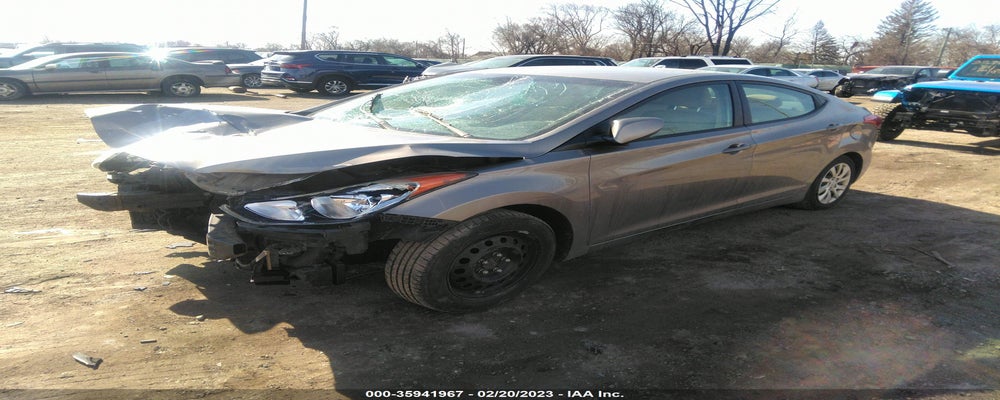 5NPDH4AE4CH073682 2012 HYUNDAI ELANTRA photo no. 2