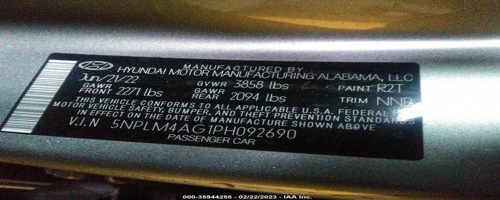 5NPLM4AG1PH092690 2023 HYUNDAI ELANTRA photo no. 9