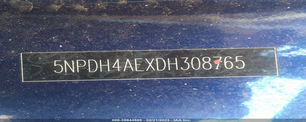 5NPDH4AEXDH308765 2013 HYUNDAI ELANTRA photo no. 9