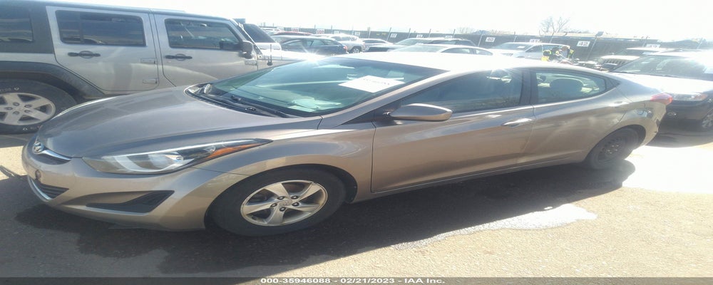 5NPDH4AE4EH481263 2014 HYUNDAI ELANTRA photo no. 2