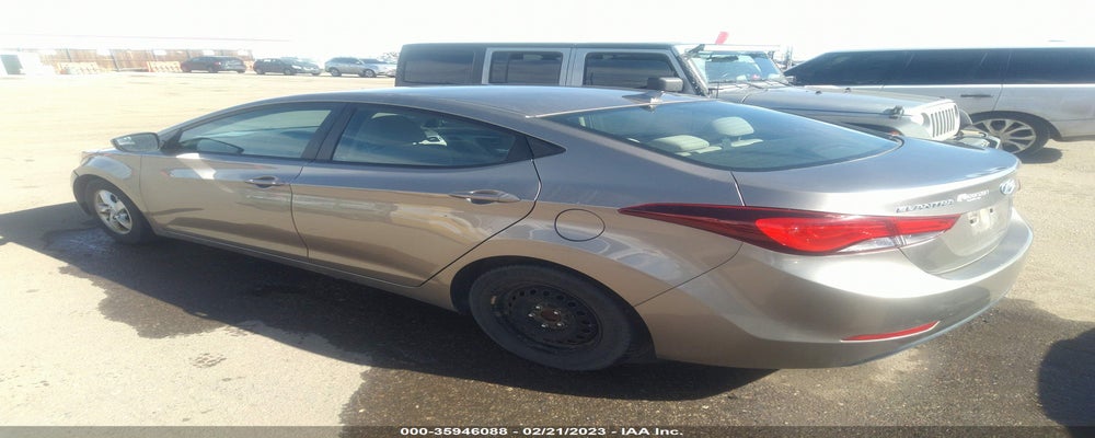 5NPDH4AE4EH481263 2014 HYUNDAI ELANTRA photo no. 3