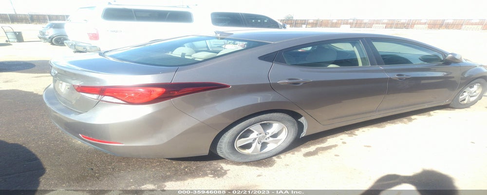 5NPDH4AE4EH481263 2014 HYUNDAI ELANTRA photo no. 4