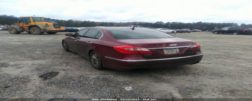 KMHGC4DD4CU191893 2012 HYUNDAI GENESIS photo no. 3