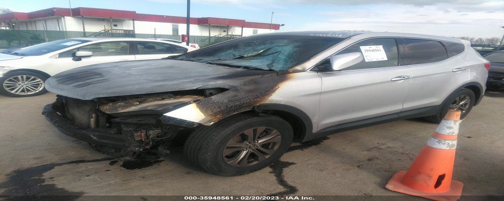 5XYZT3LB6DG106787 2013 HYUNDAI SANTA FE photo no. 2