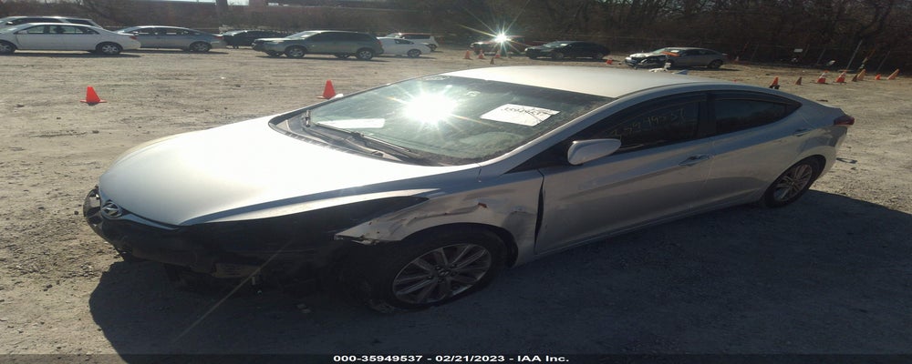 5NPDH4AE2EH475154 2014 HYUNDAI ELANTRA photo no. 2