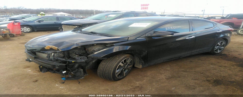 KMHDH4AE8GU595495 2016 HYUNDAI ELANTRA photo no. 2