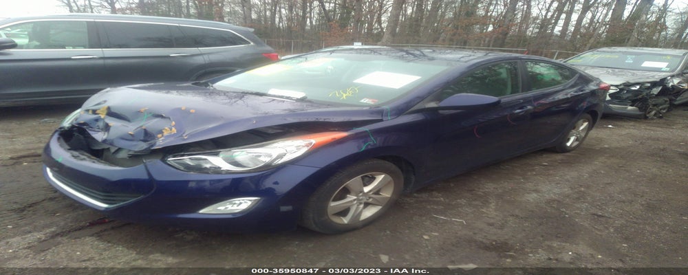 5NPDH4AE3CH088934 2012 HYUNDAI ELANTRA photo no. 2