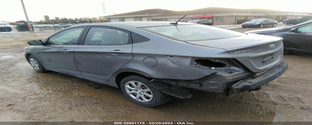 KMHCT4AE1EU649758 2014 HYUNDAI ACCENT photo no. 3