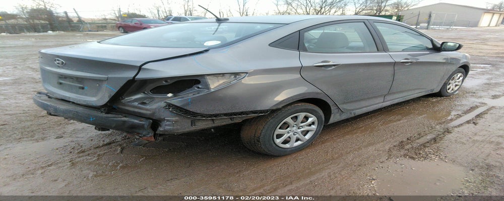KMHCT4AE1EU649758 2014 HYUNDAI ACCENT photo no. 4