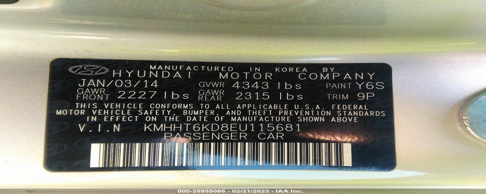 KMHHT6KD8EU115681 2014 HYUNDAI GENESIS COUPE photo no. 9