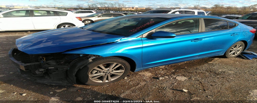 5NPD84LF2HH039222 2017 HYUNDAI ELANTRA photo no. 2