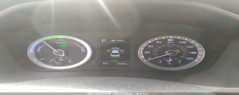 KMHE24L31KA089227 2019 HYUNDAI SONATA HYBRID photo no. 7
