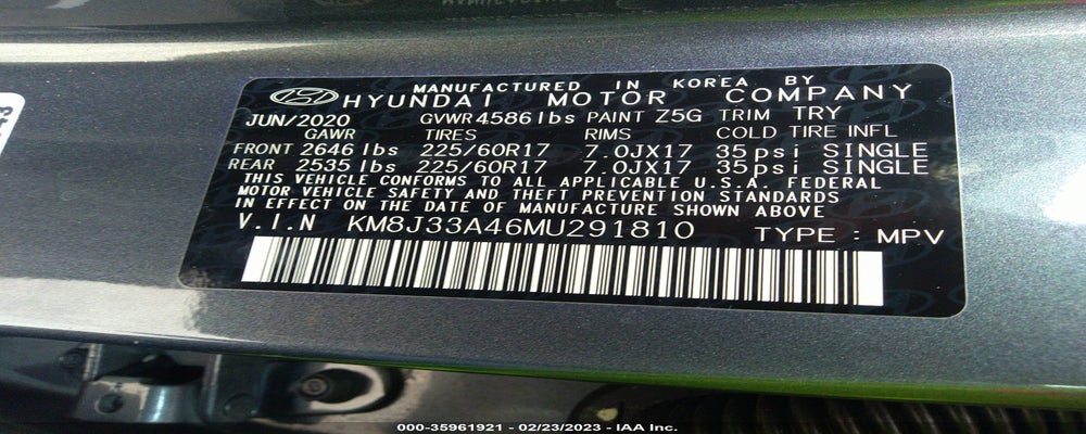 KM8J33A46MU291810 2021 HYUNDAI TUCSON photo no. 9