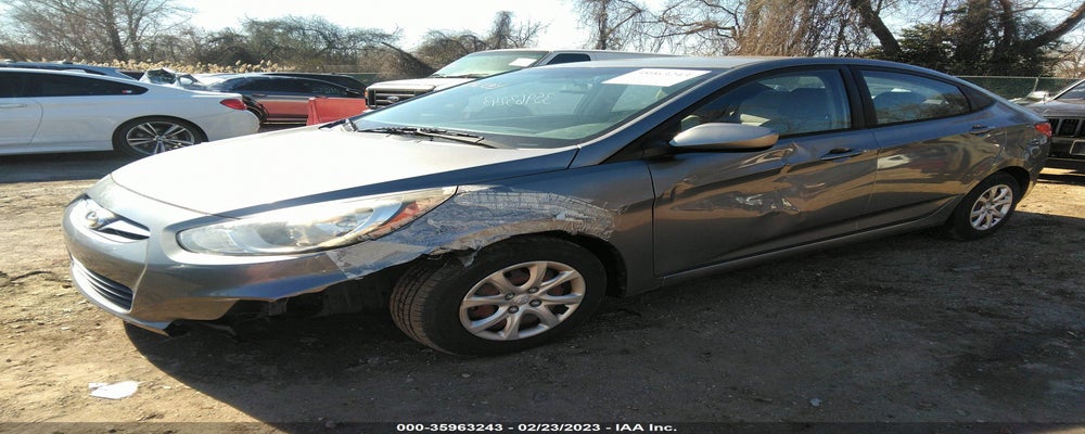 KMHCT4AE1EU712275 2014 HYUNDAI ACCENT photo no. 2