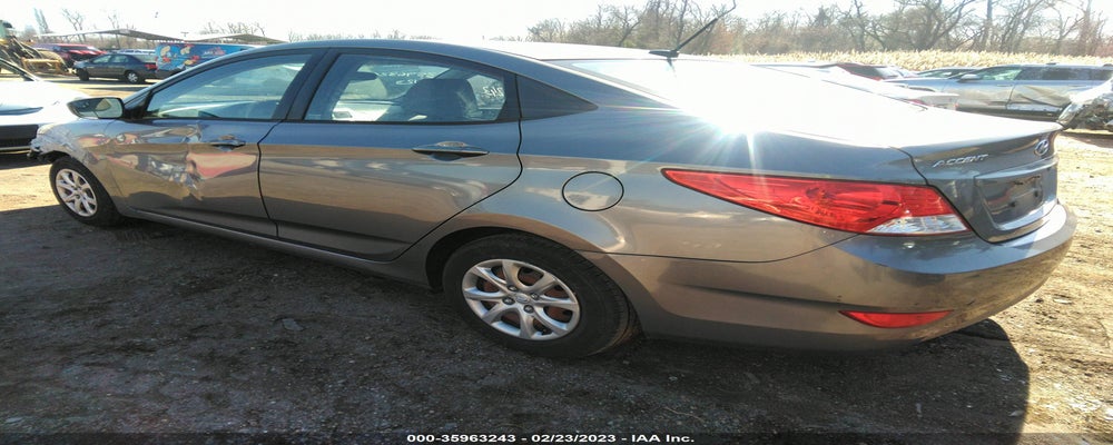 KMHCT4AE1EU712275 2014 HYUNDAI ACCENT photo no. 3