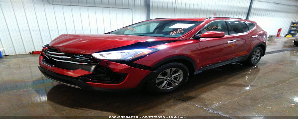 5XYZUDLBXDG115351 2013 HYUNDAI SANTA FE photo no. 2