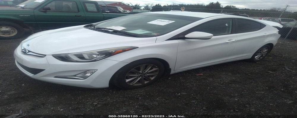 5NPDH4AE9GH669473 2016 HYUNDAI ELANTRA photo no. 2