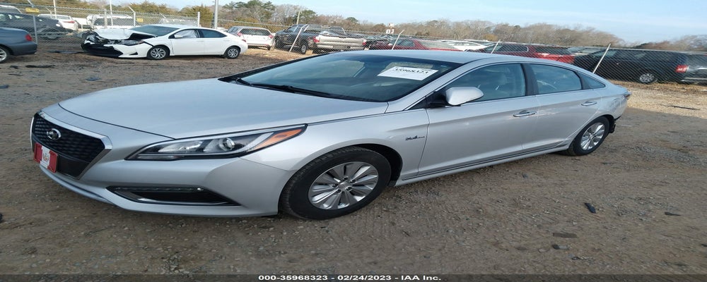 KMHE24L1XGA035463 2016 HYUNDAI SONATA HYBRID photo no. 2