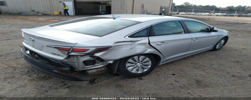 KMHE24L1XGA035463 2016 HYUNDAI SONATA HYBRID photo no. 4