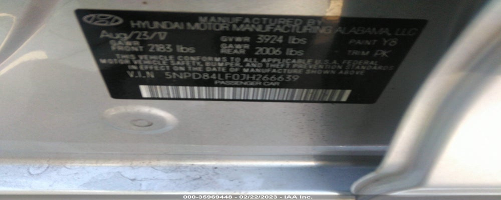5NPD84LF0JH266639 2018 HYUNDAI ELANTRA photo no. 9