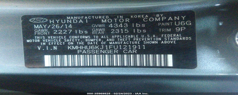 KMHHU6KJ1FU121911 2015 HYUNDAI GENESIS COUPE photo no. 9