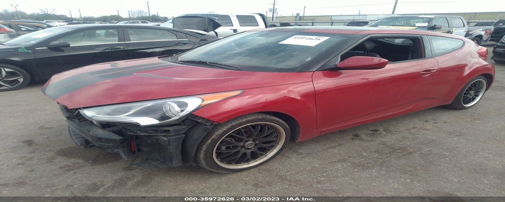 KMHTC6AD6DU161911 2013 HYUNDAI VELOSTER photo no. 2
