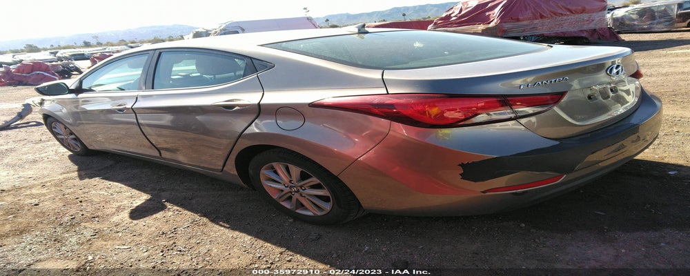 5NPDH4AE8EH461002 2014 HYUNDAI ELANTRA photo no. 3