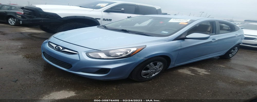 KMHCT4AE2EU656749 2014 HYUNDAI ACCENT photo no. 2