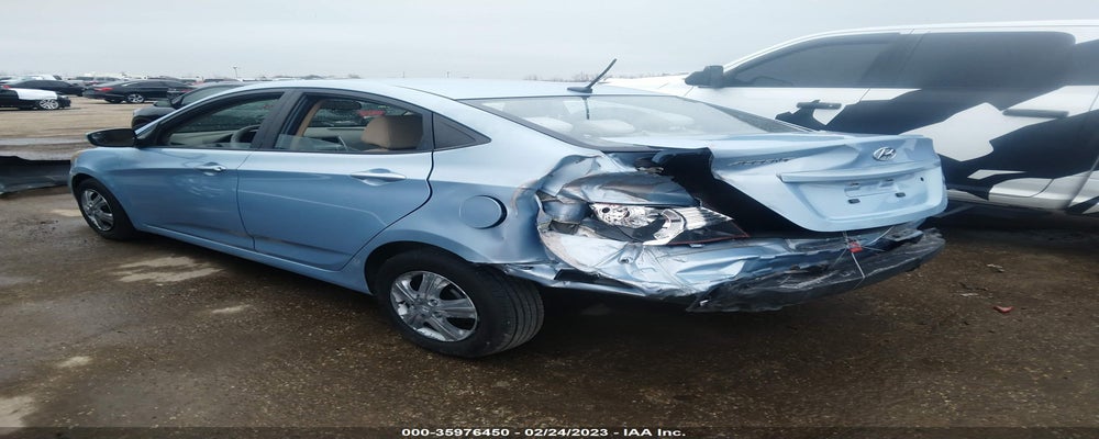 KMHCT4AE2EU656749 2014 HYUNDAI ACCENT photo no. 3