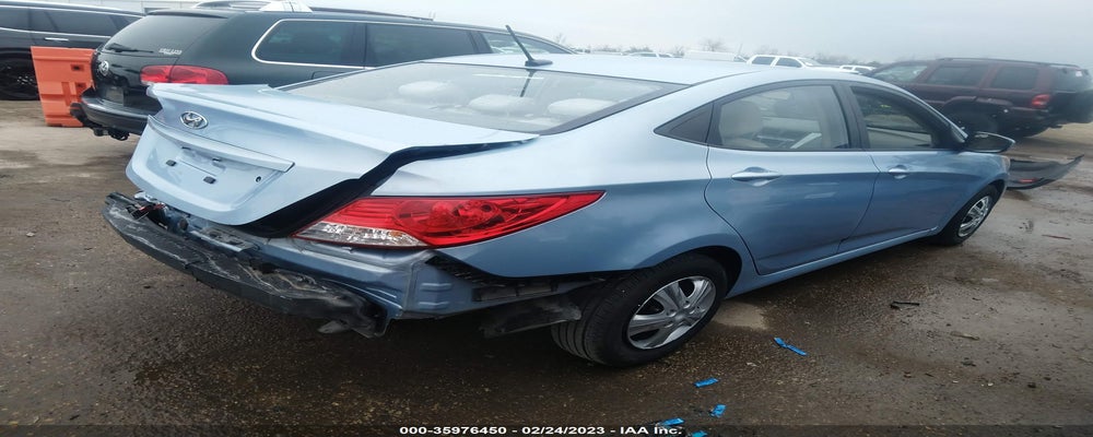 KMHCT4AE2EU656749 2014 HYUNDAI ACCENT photo no. 4