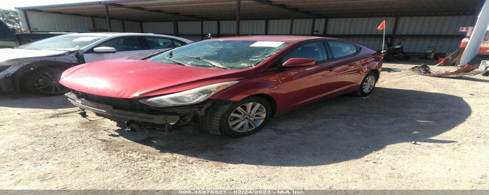 5NPDH4AE4EH484552 2014 HYUNDAI ELANTRA photo no. 2