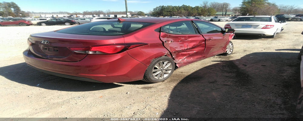 5NPDH4AE4EH484552 2014 HYUNDAI ELANTRA photo no. 4