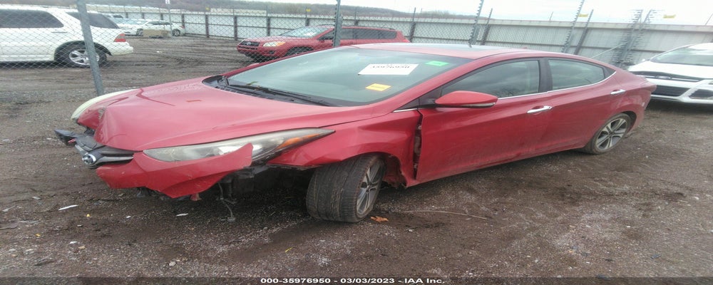 KMHDH4AH3EU173206 2014 HYUNDAI ELANTRA photo no. 2